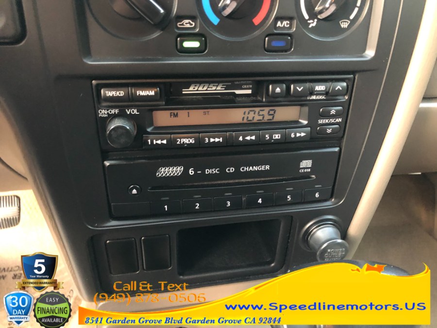 Used Nissan Pathfinder SE 4WD Auto 2001 | Speedline Motors. Garden Grove, California Used Nissan Pathfinder SE 4WD Auto 2001 | Speedline Motors. Garden Grove, California