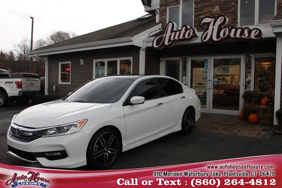 Used Honda Accord Sedan Sport SE CVT 2017 | Auto House of Luxury. Plantsville, Connecticut