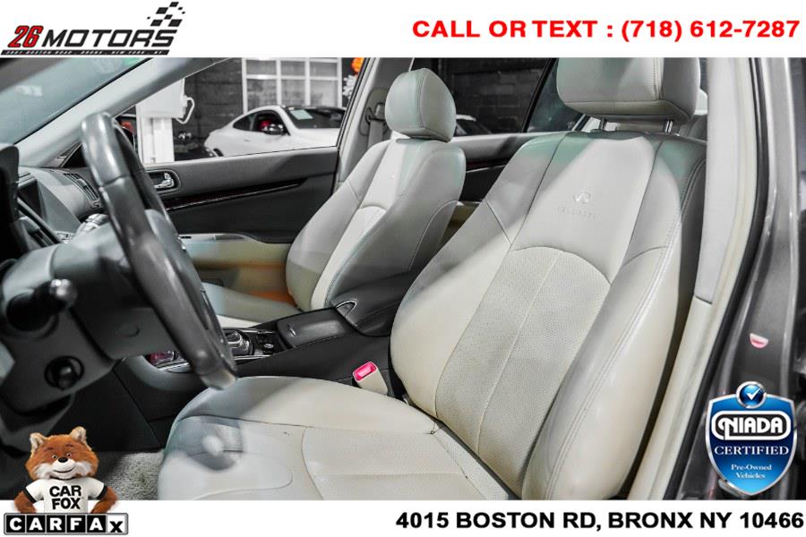 Used INFINITI G37 Sedan 4dr x AWD 2012 | 26 Motors Corp. Bronx, New York Used INFINITI G37 Sedan 4dr x AWD 2012 | 26 Motors Corp. Bronx, New York