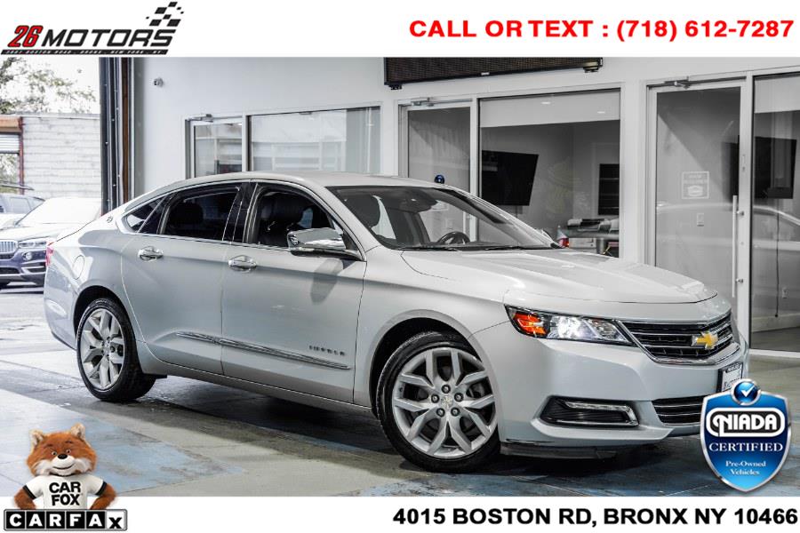Used Chevrolet Impala 4dr Sdn Premier w/2LZ 2018 | 26 Motors Corp. Bronx, New York Used Chevrolet Impala 4dr Sdn Premier w/2LZ 2018 | 26 Motors Corp. Bronx, New York