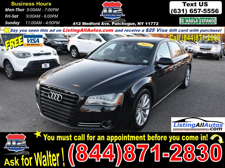 Used 2013 Audi A8 in Patchogue, New York | www.ListingAllAutos.com. Patchogue, New York