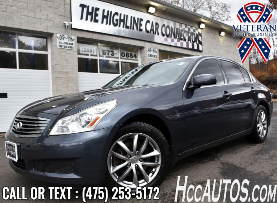 2008 Infiniti G35 Sedan 4dr x AWD, available for sale in Waterbury, Connecticut | Highline Car Connection. Waterbury, Connecticut