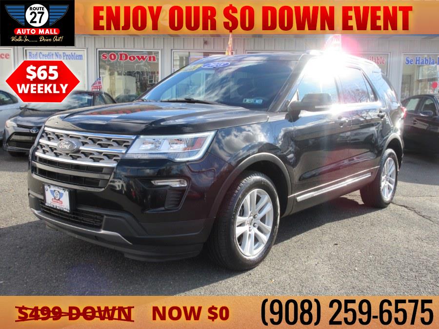 2018 Ford Explorer XLT 4WD, available for sale in Linden, New Jersey | Route 27 Auto Mall. Linden, New Jersey