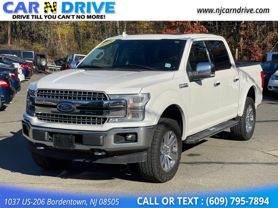 2018 Ford F-150 Lariat SuperCrew 5.5-ft. Bed 4WD, available for sale in Burlington, New Jersey | Car N Drive. Burlington, New Jersey