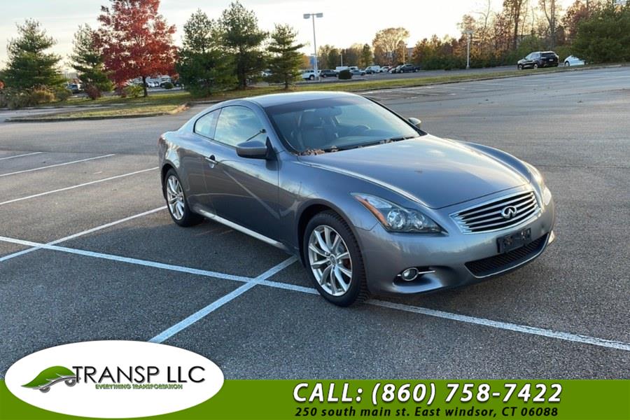 Used Infiniti G37 Coupe 2dr x AWD 2013 | Trans P LLC. East Windsor, Connecticut Used Infiniti G37 Coupe 2dr x AWD 2013 | Trans P LLC. East Windsor, Connecticut
