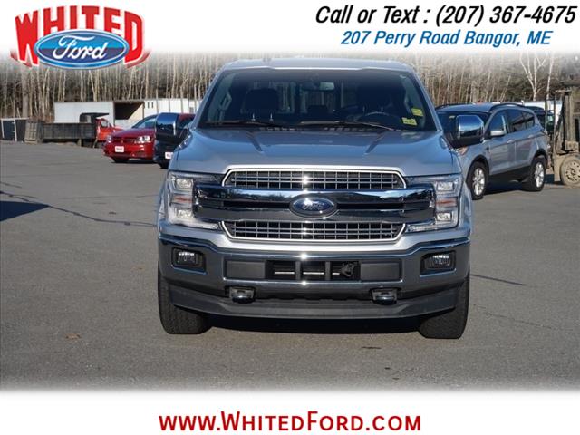 Used Ford F-150 LARIAT 4WD SuperCrew 5.5'' Box 2019 | Whited Ford. Bangor, Maine Used Ford F-150 LARIAT 4WD SuperCrew 5.5'' Box 2019 | Whited Ford. Bangor, Maine