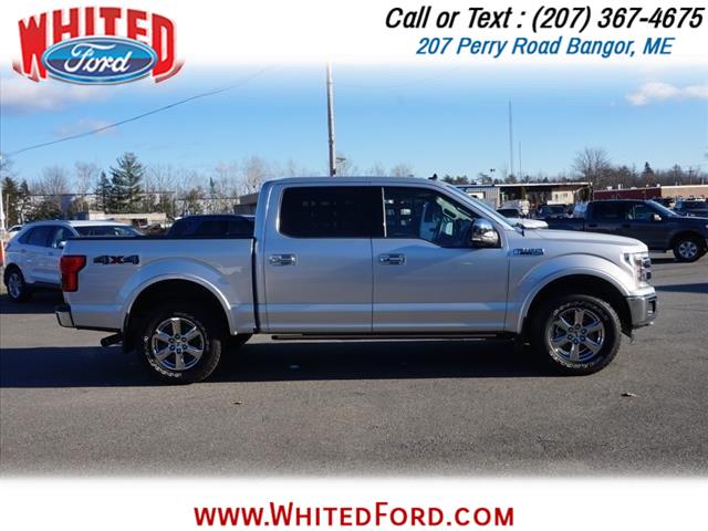 Used Ford F-150 LARIAT 4WD SuperCrew 5.5'' Box 2019 | Whited Ford. Bangor, Maine Used Ford F-150 LARIAT 4WD SuperCrew 5.5'' Box 2019 | Whited Ford. Bangor, Maine