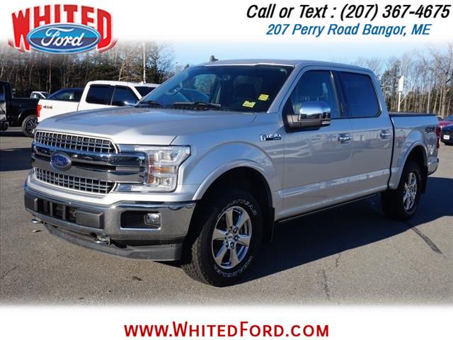 Used Ford F-150 LARIAT 4WD SuperCrew 5.5'' Box 2019 | Whited Ford. Bangor, Maine Used Ford F-150 LARIAT 4WD SuperCrew 5.5'' Box 2019 | Whited Ford. Bangor, Maine