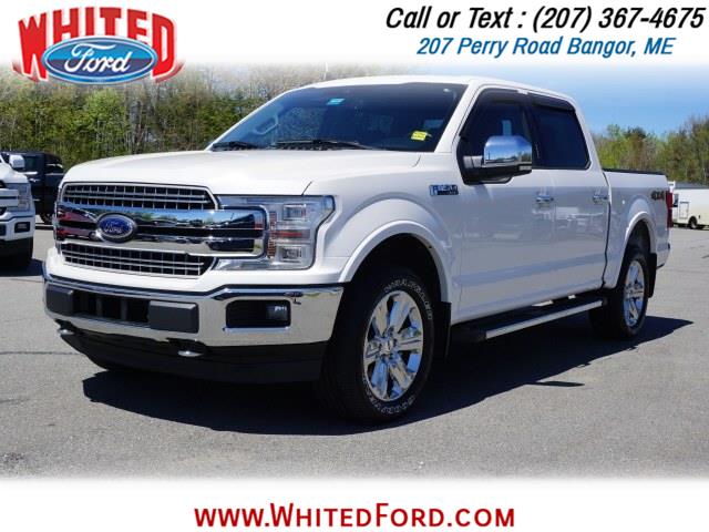 Used Ford F-150 LARIAT 4WD SuperCrew 5.5'' Box 2019 | Whited Ford. Bangor, Maine Used Ford F-150 LARIAT 4WD SuperCrew 5.5'' Box 2019 | Whited Ford. Bangor, Maine