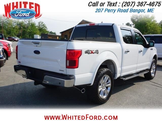 Used Ford F-150 LARIAT 4WD SuperCrew 5.5'' Box 2019 | Whited Ford. Bangor, Maine Used Ford F-150 LARIAT 4WD SuperCrew 5.5'' Box 2019 | Whited Ford. Bangor, Maine