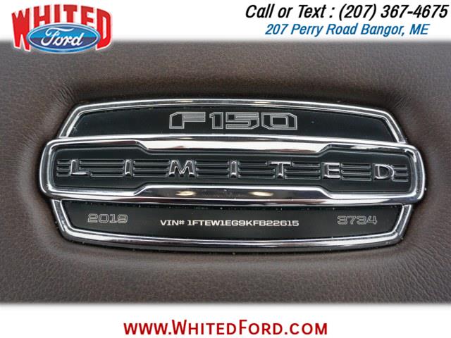 Used Ford F-150 Limited 4WD SuperCrew 5.5'' Box 2019 | Whited Ford. Bangor, Maine Used Ford F-150 Limited 4WD SuperCrew 5.5'' Box 2019 | Whited Ford. Bangor, Maine