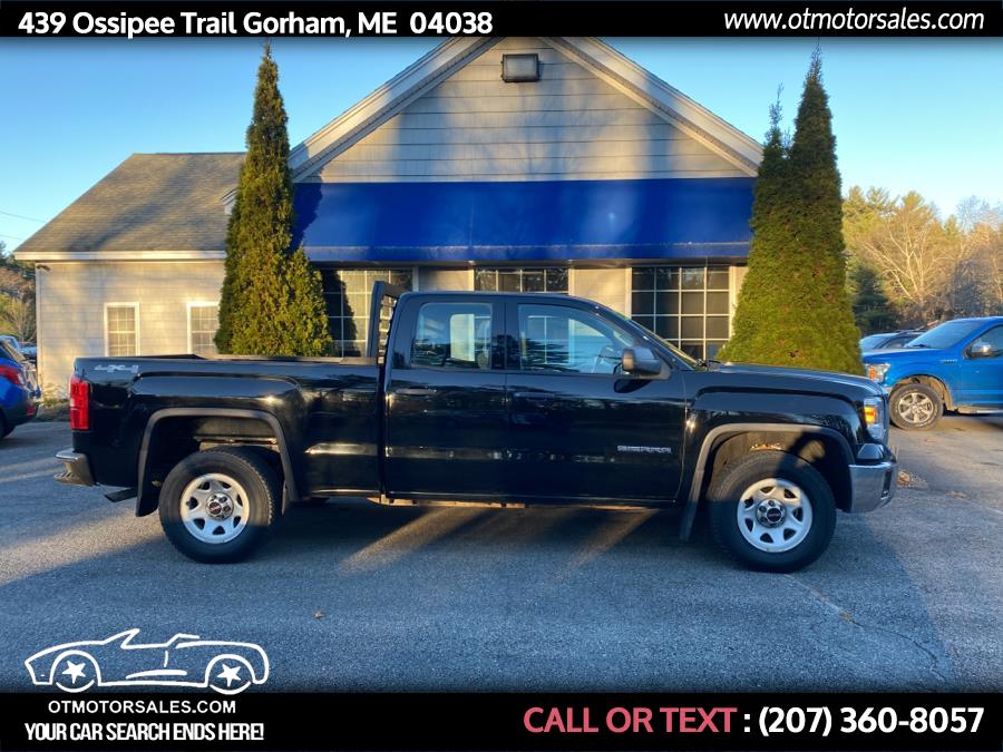 2015 GMC Sierra 1500 4WD Double Cab 143.5", available for sale in Gorham, Maine | Ossipee Trail Motor Sales. Gorham, Maine