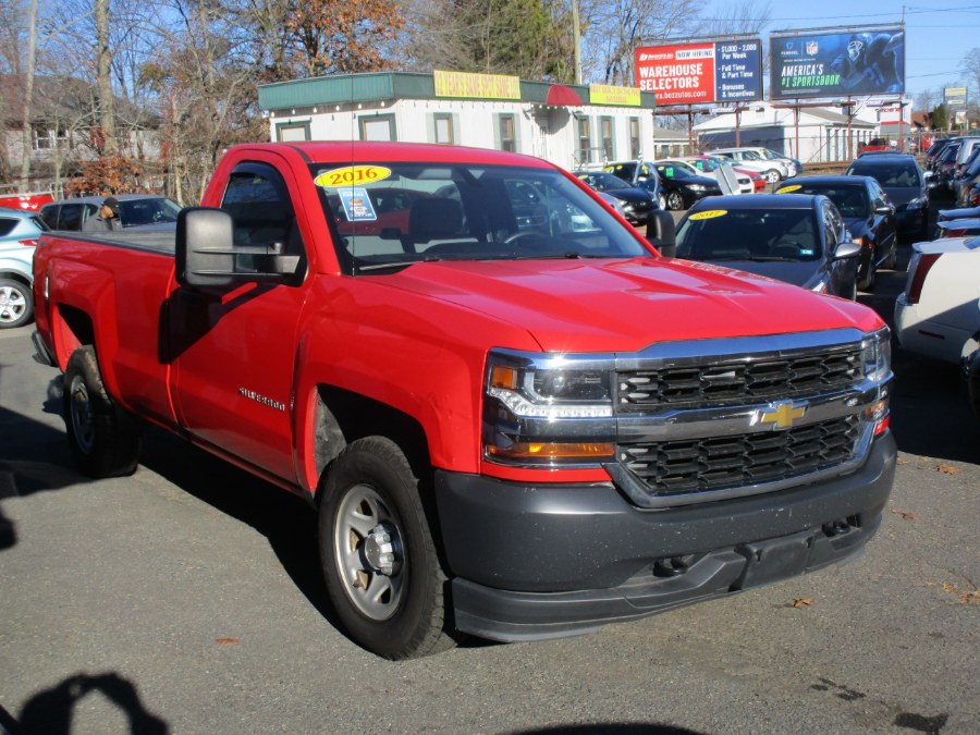 2016 Chevrolet Silverado 1500 4WD Reg Cab 133.0" Work Truck, available for sale in Meriden, Connecticut | Cos Central Auto. Meriden, Connecticut 2016 Chevrolet Silverado 1500 4WD Reg Cab 133.0" Work Truck, available for sale in Meriden, Connecticut | Cos Central Auto. Meriden, Connecticut
