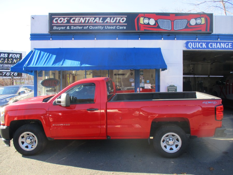 2016 Chevrolet Silverado 1500 4WD Reg Cab 133.0" Work Truck, available for sale in Meriden, Connecticut | Cos Central Auto. Meriden, Connecticut 2016 Chevrolet Silverado 1500 4WD Reg Cab 133.0" Work Truck, available for sale in Meriden, Connecticut | Cos Central Auto. Meriden, Connecticut