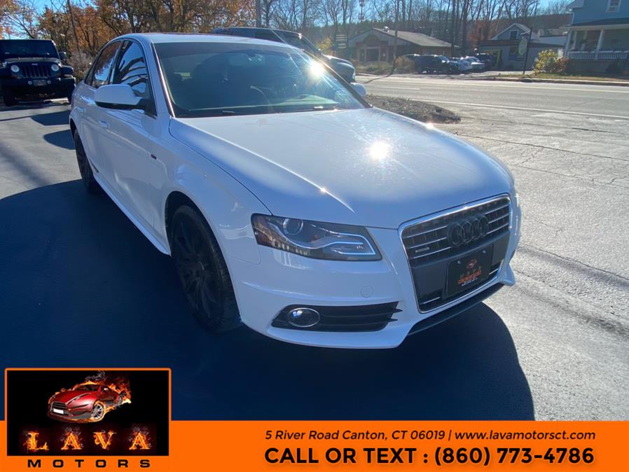 Used Audi A4 4dr Sdn Auto quattro 2.0T Premium Plus 2012 | Lava Motors. Canton, Connecticut Used Audi A4 4dr Sdn Auto quattro 2.0T Premium Plus 2012 | Lava Motors. Canton, Connecticut