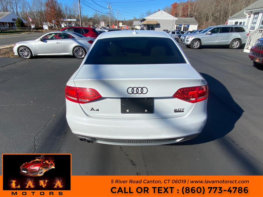 Used Audi A4 4dr Sdn Auto quattro 2.0T Premium Plus 2012 | Lava Motors. Canton, Connecticut Used Audi A4 4dr Sdn Auto quattro 2.0T Premium Plus 2012 | Lava Motors. Canton, Connecticut