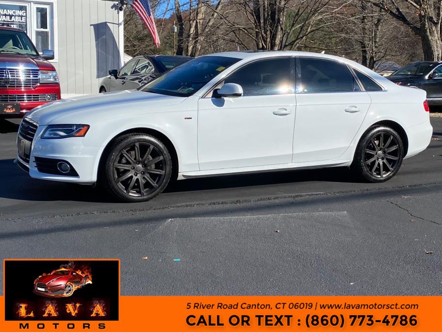 Used Audi A4 4dr Sdn Auto quattro 2.0T Premium Plus 2012 | Lava Motors. Canton, Connecticut Used Audi A4 4dr Sdn Auto quattro 2.0T Premium Plus 2012 | Lava Motors. Canton, Connecticut