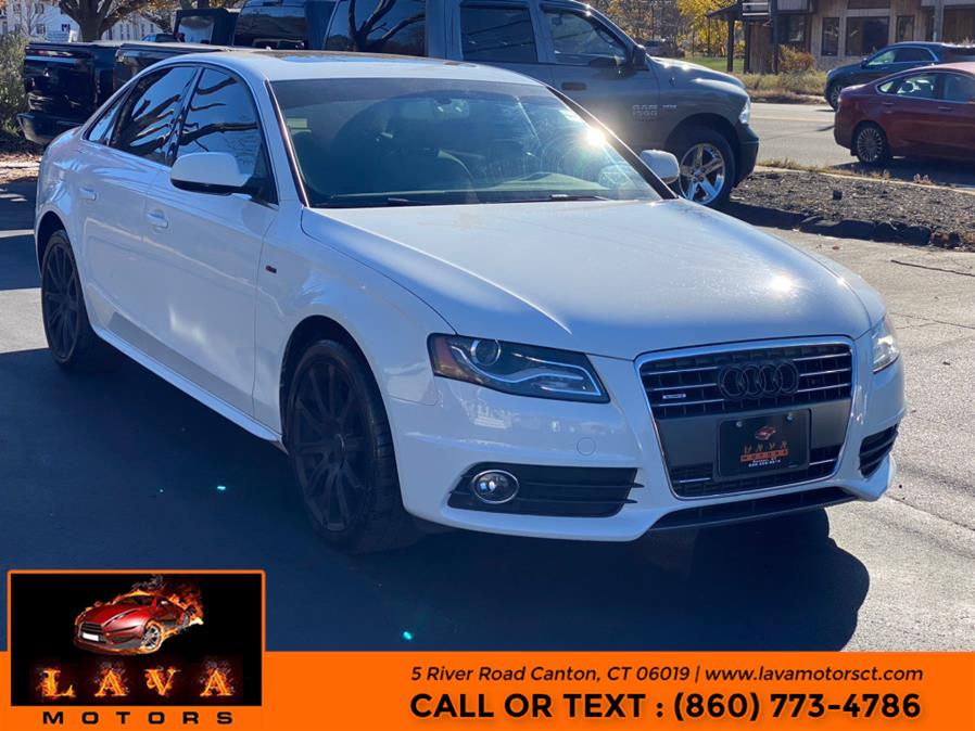 Used Audi A4 4dr Sdn Auto quattro 2.0T Premium Plus 2012 | Lava Motors. Canton, Connecticut Used Audi A4 4dr Sdn Auto quattro 2.0T Premium Plus 2012 | Lava Motors. Canton, Connecticut