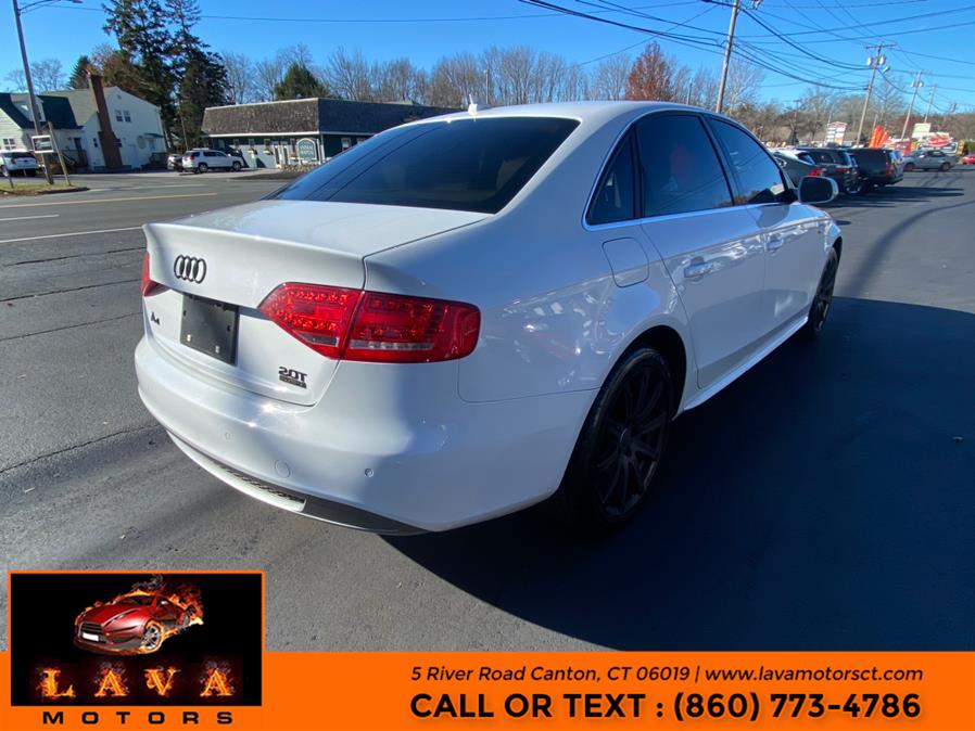 Used Audi A4 4dr Sdn Auto quattro 2.0T Premium Plus 2012 | Lava Motors. Canton, Connecticut Used Audi A4 4dr Sdn Auto quattro 2.0T Premium Plus 2012 | Lava Motors. Canton, Connecticut