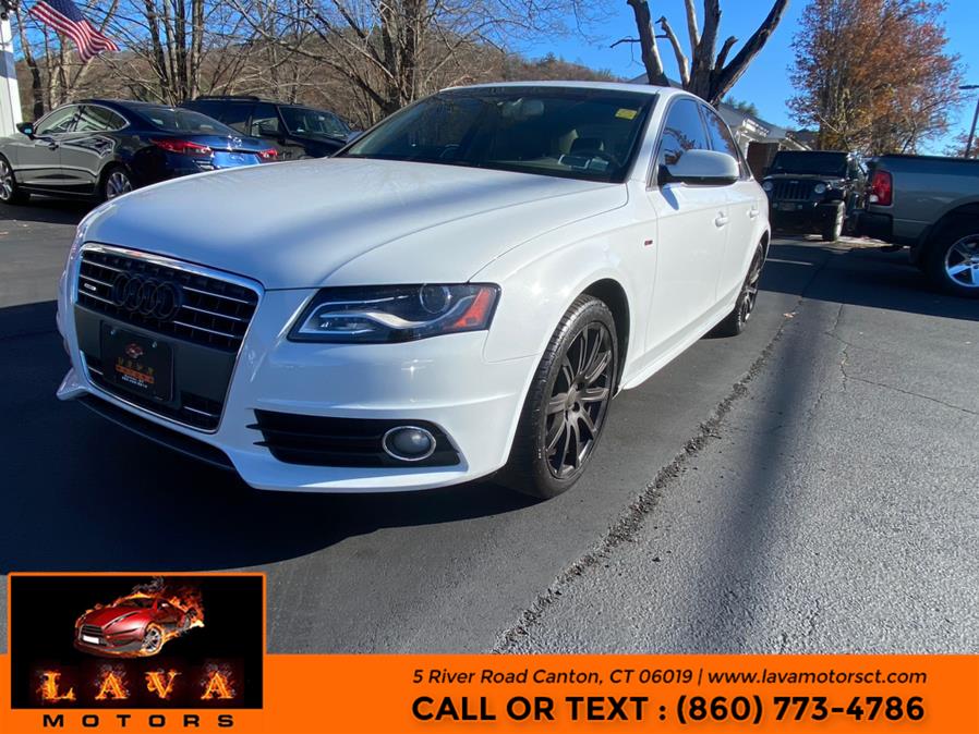 Used Audi A4 4dr Sdn Auto quattro 2.0T Premium Plus 2012 | Lava Motors. Canton, Connecticut Used Audi A4 4dr Sdn Auto quattro 2.0T Premium Plus 2012 | Lava Motors. Canton, Connecticut