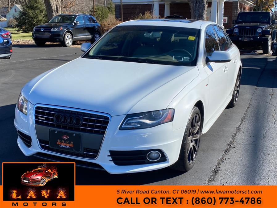 Used Audi A4 4dr Sdn Auto quattro 2.0T Premium Plus 2012 | Lava Motors. Canton, Connecticut Used Audi A4 4dr Sdn Auto quattro 2.0T Premium Plus 2012 | Lava Motors. Canton, Connecticut
