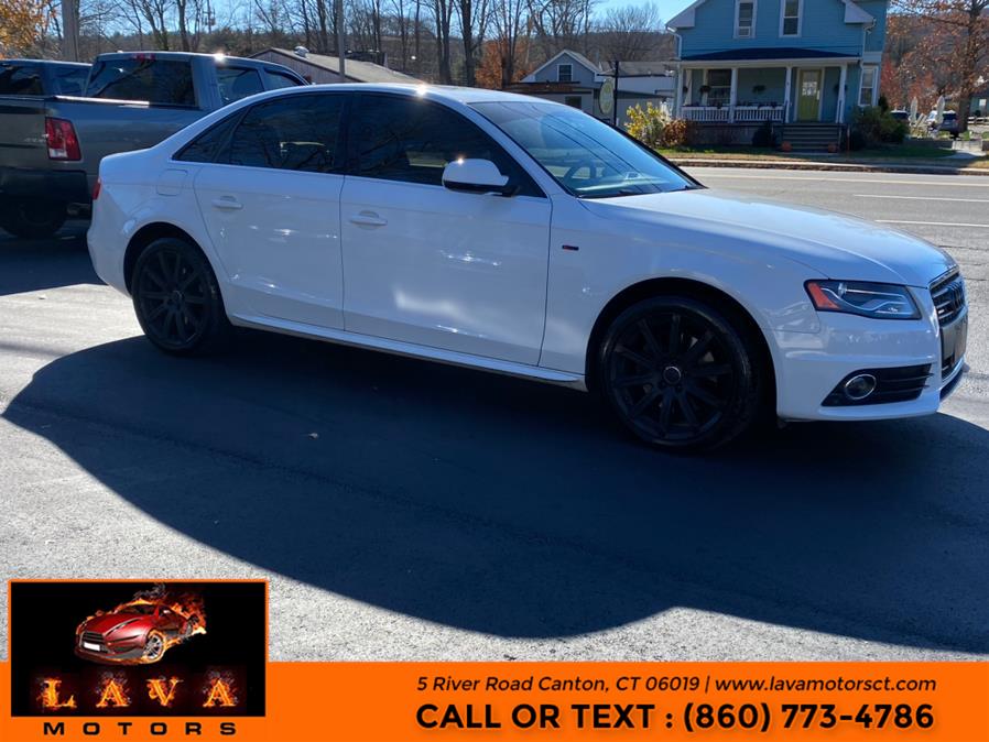 Used Audi A4 4dr Sdn Auto quattro 2.0T Premium Plus 2012 | Lava Motors. Canton, Connecticut Used Audi A4 4dr Sdn Auto quattro 2.0T Premium Plus 2012 | Lava Motors. Canton, Connecticut
