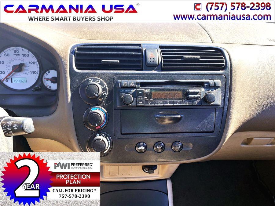 Used Honda Civic 4dr Sdn EX Auto 2002 | CARMANIA USA. Chesapeake, Virginia Used Honda Civic 4dr Sdn EX Auto 2002 | CARMANIA USA. Chesapeake, Virginia