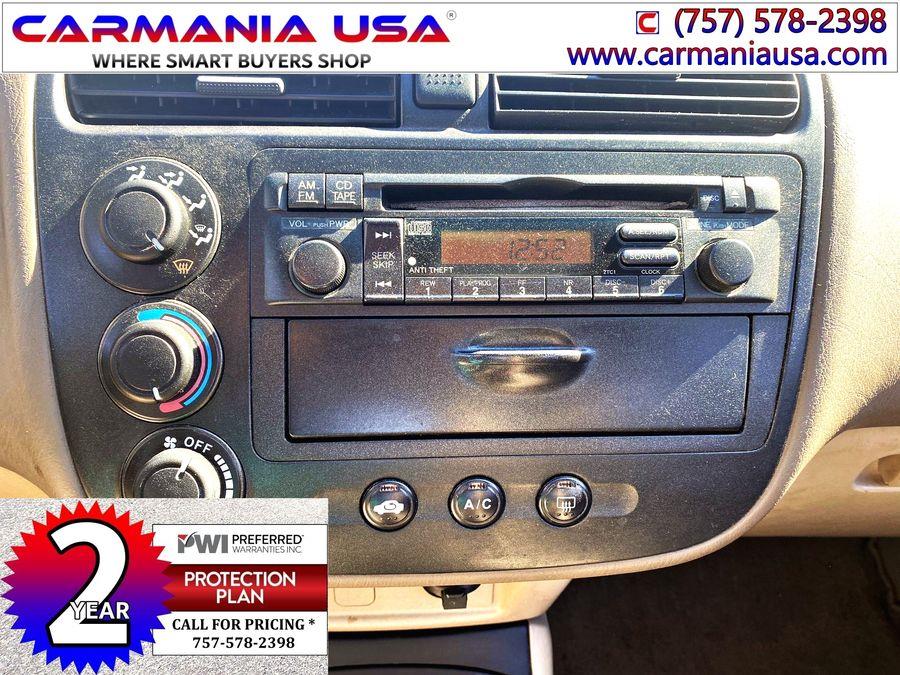 Used Honda Civic 4dr Sdn EX Auto 2002 | CARMANIA USA. Chesapeake, Virginia Used Honda Civic 4dr Sdn EX Auto 2002 | CARMANIA USA. Chesapeake, Virginia