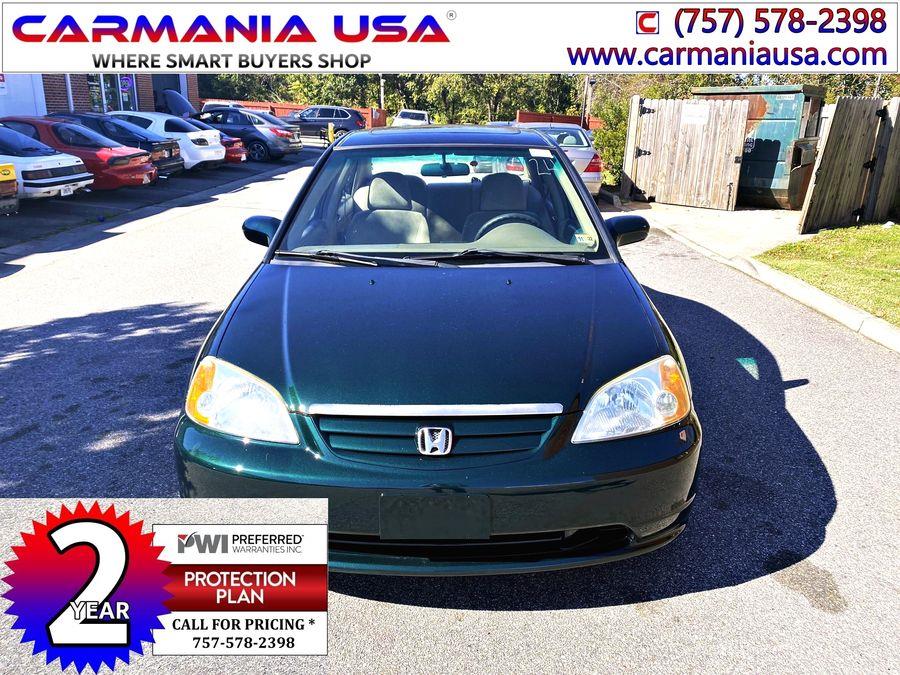 Used Honda Civic 4dr Sdn EX Auto 2002 | CARMANIA USA. Chesapeake, Virginia Used Honda Civic 4dr Sdn EX Auto 2002 | CARMANIA USA. Chesapeake, Virginia