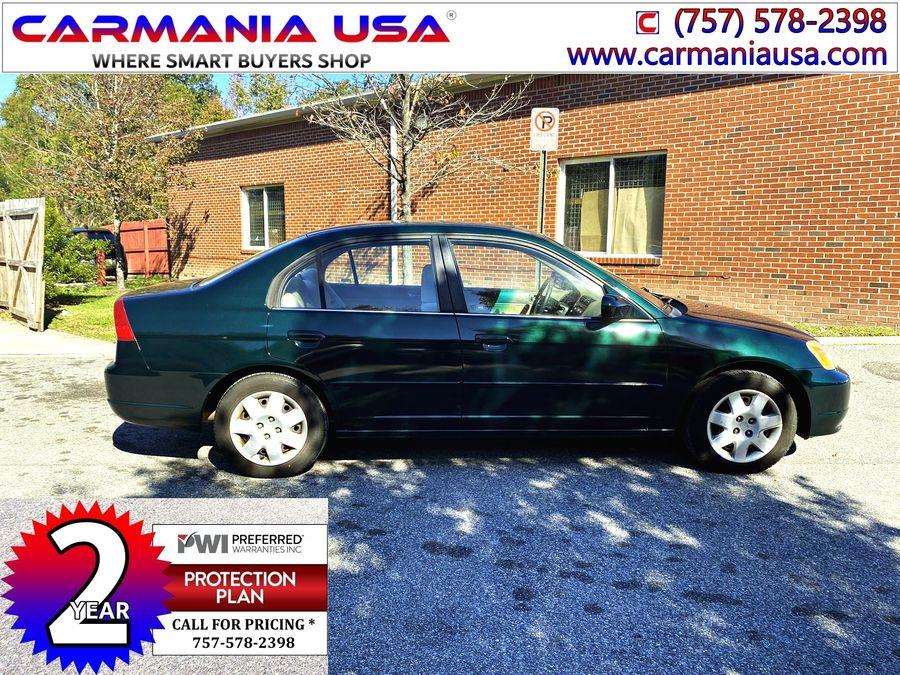 Used Honda Civic 4dr Sdn EX Auto 2002 | CARMANIA USA. Chesapeake, Virginia Used Honda Civic 4dr Sdn EX Auto 2002 | CARMANIA USA. Chesapeake, Virginia
