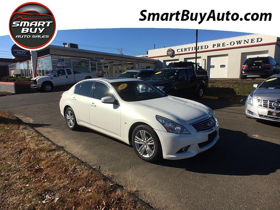 Used INFINITI Q40 4dr Sdn AWD 2015 | Smart Buy Auto Sales, LLC. Wallingford, Connecticut Used INFINITI Q40 4dr Sdn AWD 2015 | Smart Buy Auto Sales, LLC. Wallingford, Connecticut