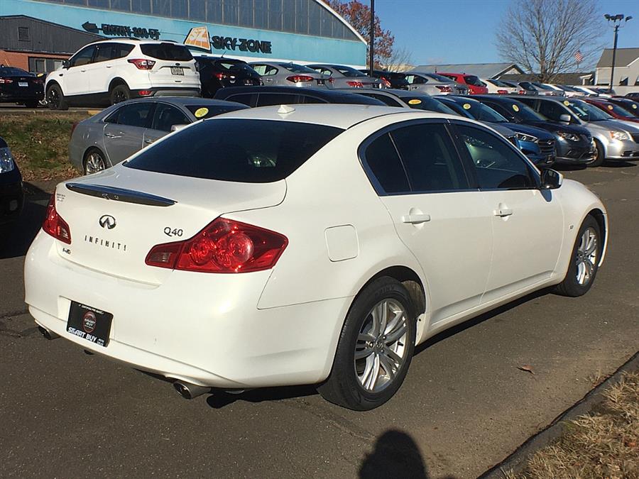 Used INFINITI Q40 4dr Sdn AWD 2015 | Smart Buy Auto Sales, LLC. Wallingford, Connecticut Used INFINITI Q40 4dr Sdn AWD 2015 | Smart Buy Auto Sales, LLC. Wallingford, Connecticut