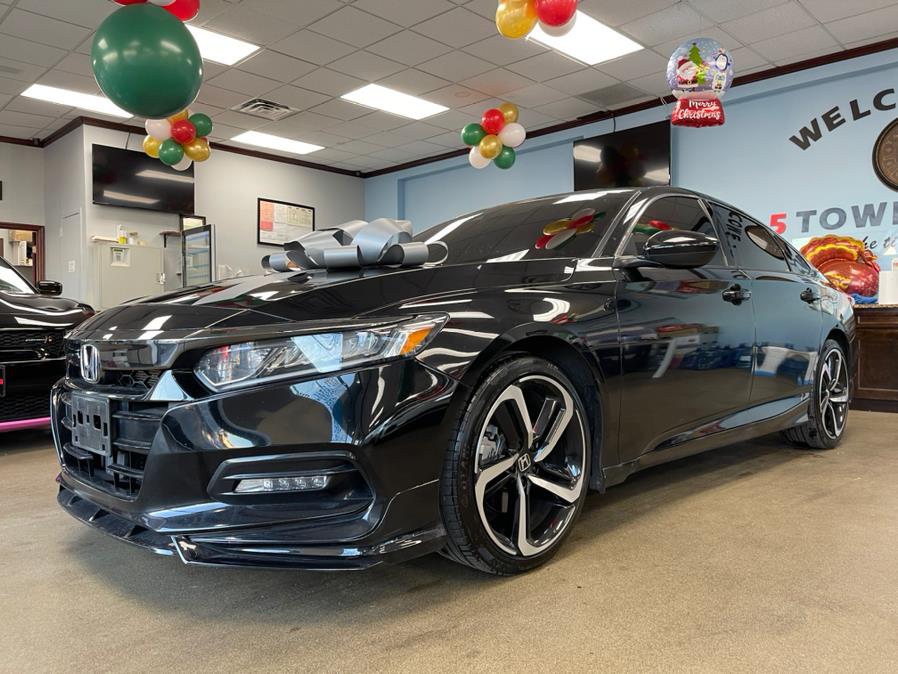 2018 Honda Accord Sedan Sport 2.0T Auto, available for sale in Inwood, New York | 5 Towns Drive. Inwood, New York 2018 Honda Accord Sedan Sport 2.0T Auto, available for sale in Inwood, New York | 5 Towns Drive. Inwood, New York