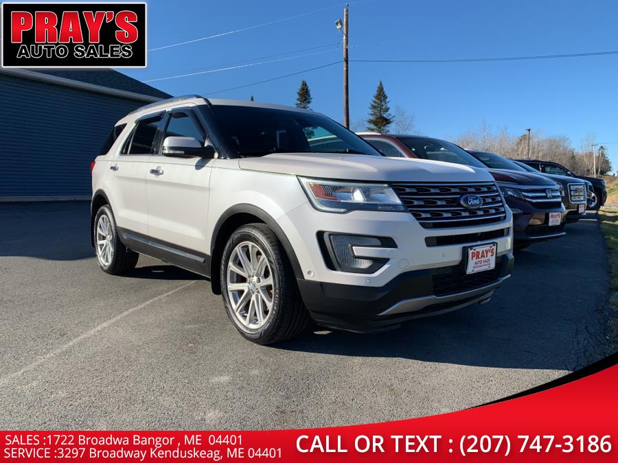 Used Ford Explorer Limited 4WD 2017 | Pray's Auto Sales . Bangor , Maine