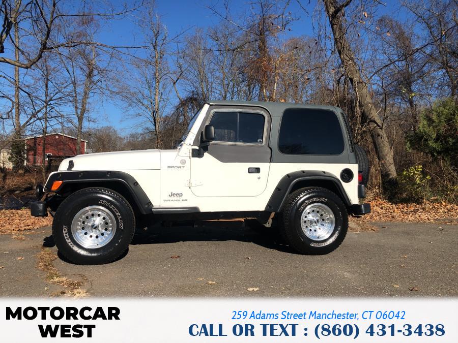 Used Jeep Wrangler 2dr Sport 2004 | Motorcar West. Manchester, Connecticut