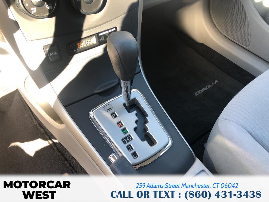 Used Toyota Corolla 4dr Sdn Auto LE 2010 | Motorcar West. Manchester, Connecticut Used Toyota Corolla 4dr Sdn Auto LE 2010 | Motorcar West. Manchester, Connecticut