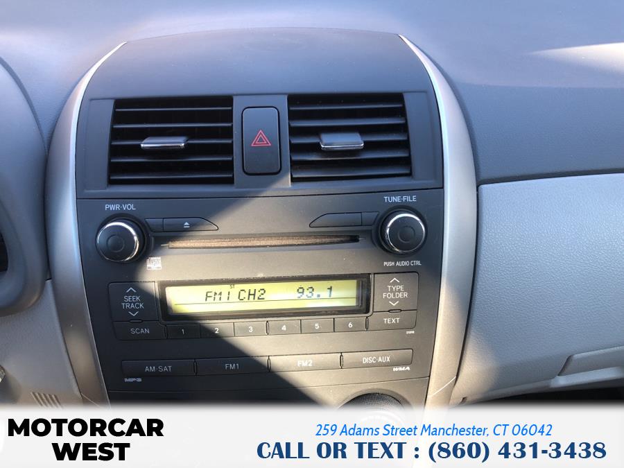 Used Toyota Corolla 4dr Sdn Auto LE 2010 | Motorcar West. Manchester, Connecticut Used Toyota Corolla 4dr Sdn Auto LE 2010 | Motorcar West. Manchester, Connecticut