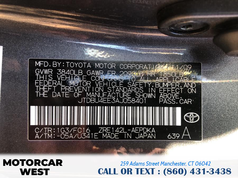 Used Toyota Corolla 4dr Sdn Auto LE 2010 | Motorcar West. Manchester, Connecticut Used Toyota Corolla 4dr Sdn Auto LE 2010 | Motorcar West. Manchester, Connecticut