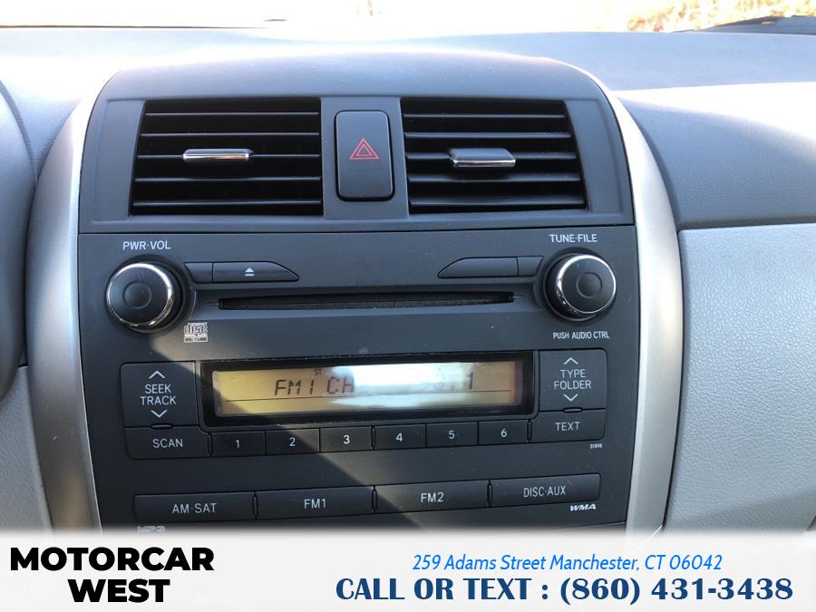 Used Toyota Corolla 4dr Sdn Auto LE 2010 | Motorcar West. Manchester, Connecticut Used Toyota Corolla 4dr Sdn Auto LE 2010 | Motorcar West. Manchester, Connecticut