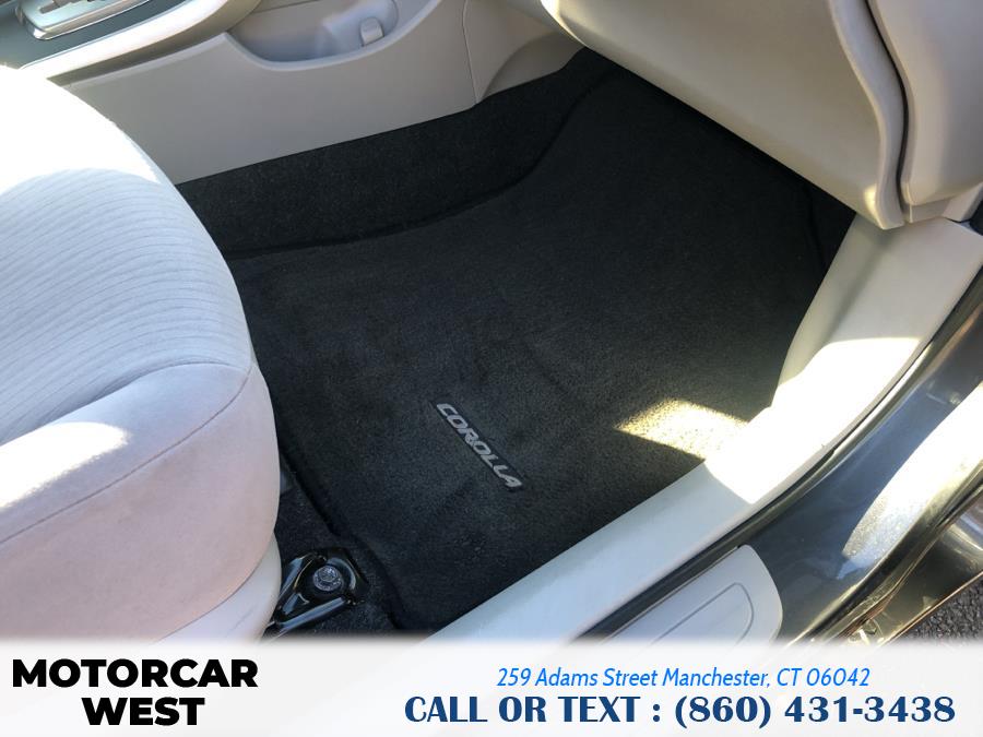 Used Toyota Corolla 4dr Sdn Auto LE 2010 | Motorcar West. Manchester, Connecticut Used Toyota Corolla 4dr Sdn Auto LE 2010 | Motorcar West. Manchester, Connecticut