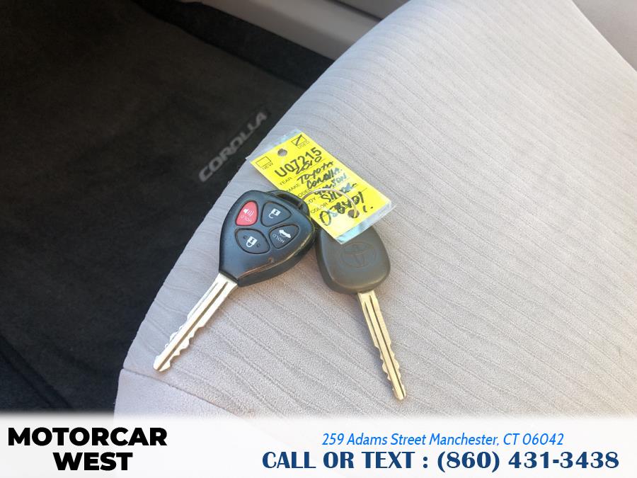 Used Toyota Corolla 4dr Sdn Auto LE 2010 | Motorcar West. Manchester, Connecticut Used Toyota Corolla 4dr Sdn Auto LE 2010 | Motorcar West. Manchester, Connecticut
