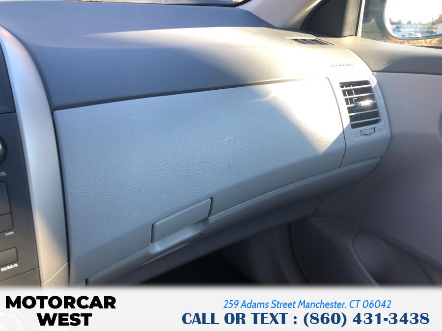 Used Toyota Corolla 4dr Sdn Auto LE 2010 | Motorcar West. Manchester, Connecticut Used Toyota Corolla 4dr Sdn Auto LE 2010 | Motorcar West. Manchester, Connecticut
