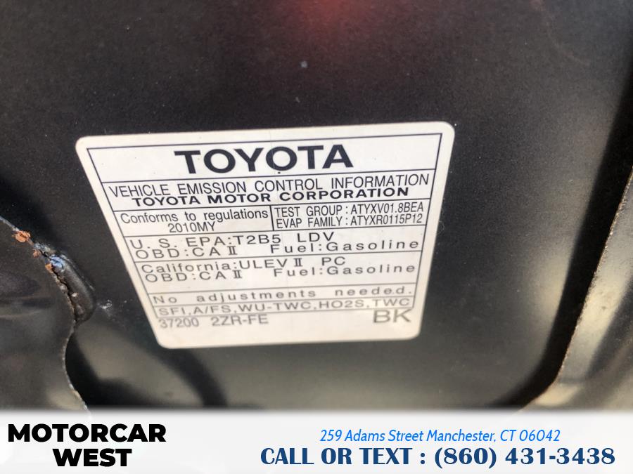 Used Toyota Corolla 4dr Sdn Auto LE 2010 | Motorcar West. Manchester, Connecticut Used Toyota Corolla 4dr Sdn Auto LE 2010 | Motorcar West. Manchester, Connecticut
