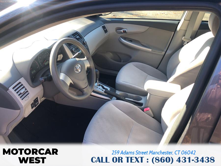 Used Toyota Corolla 4dr Sdn Auto LE 2010 | Motorcar West. Manchester, Connecticut Used Toyota Corolla 4dr Sdn Auto LE 2010 | Motorcar West. Manchester, Connecticut