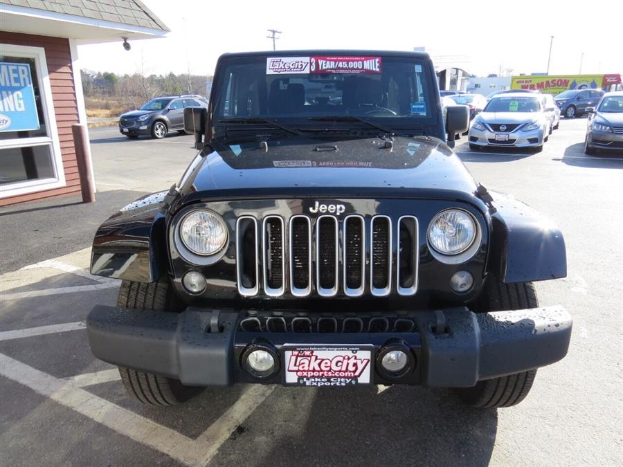 Used Jeep Wrangler Sahara 4x4 2dr SUV 2016 | Lake City Exports Inc. Auburn, Maine Used Jeep Wrangler Sahara 4x4 2dr SUV 2016 | Lake City Exports Inc. Auburn, Maine
