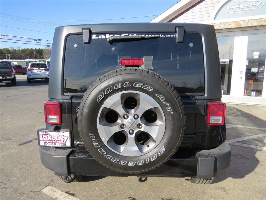 Used Jeep Wrangler Sahara 4x4 2dr SUV 2016 | Lake City Exports Inc. Auburn, Maine Used Jeep Wrangler Sahara 4x4 2dr SUV 2016 | Lake City Exports Inc. Auburn, Maine