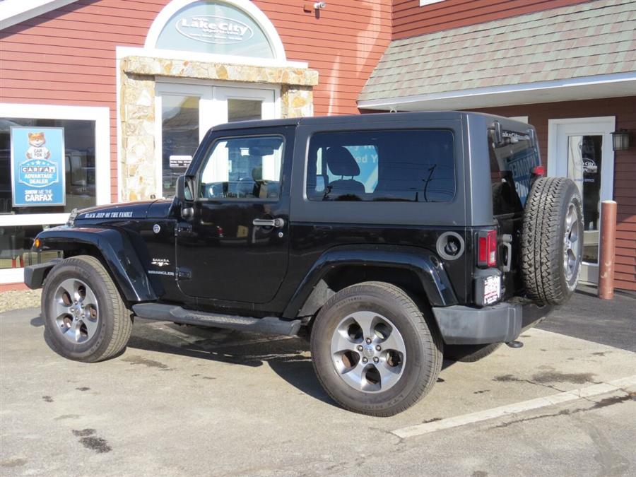 Used Jeep Wrangler Sahara 4x4 2dr SUV 2016 | Lake City Exports Inc. Auburn, Maine Used Jeep Wrangler Sahara 4x4 2dr SUV 2016 | Lake City Exports Inc. Auburn, Maine