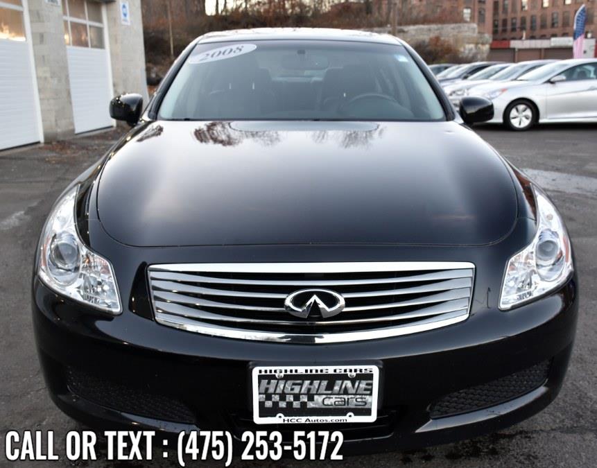 Used INFINITI G35 Sedan 4dr x AWD 2008 | Highline Car Connection. Waterbury, Connecticut Used INFINITI G35 Sedan 4dr x AWD 2008 | Highline Car Connection. Waterbury, Connecticut