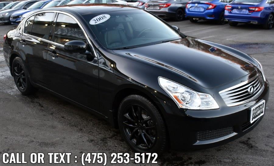 Used INFINITI G35 Sedan 4dr x AWD 2008 | Highline Car Connection. Waterbury, Connecticut Used INFINITI G35 Sedan 4dr x AWD 2008 | Highline Car Connection. Waterbury, Connecticut