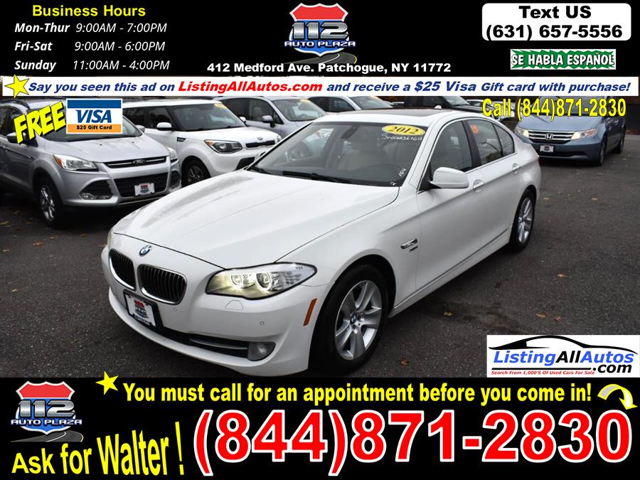 Used 2012 BMW 5 Series in Patchogue, New York | www.ListingAllAutos.com. Patchogue, New York